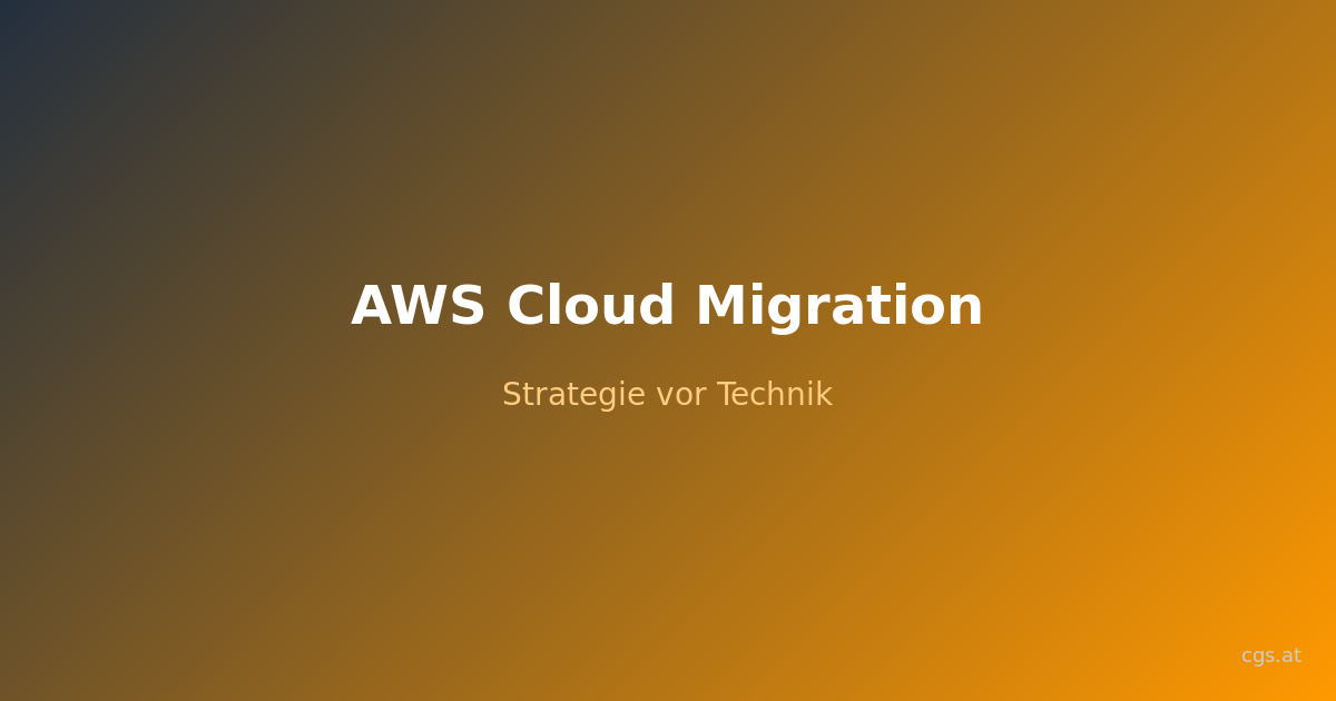AWS Cloud Migration Header