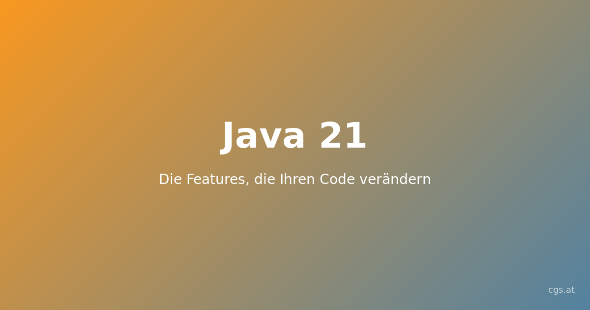Java 21 Header