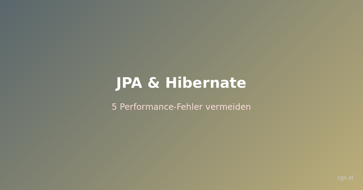 JPA Hibernate Header